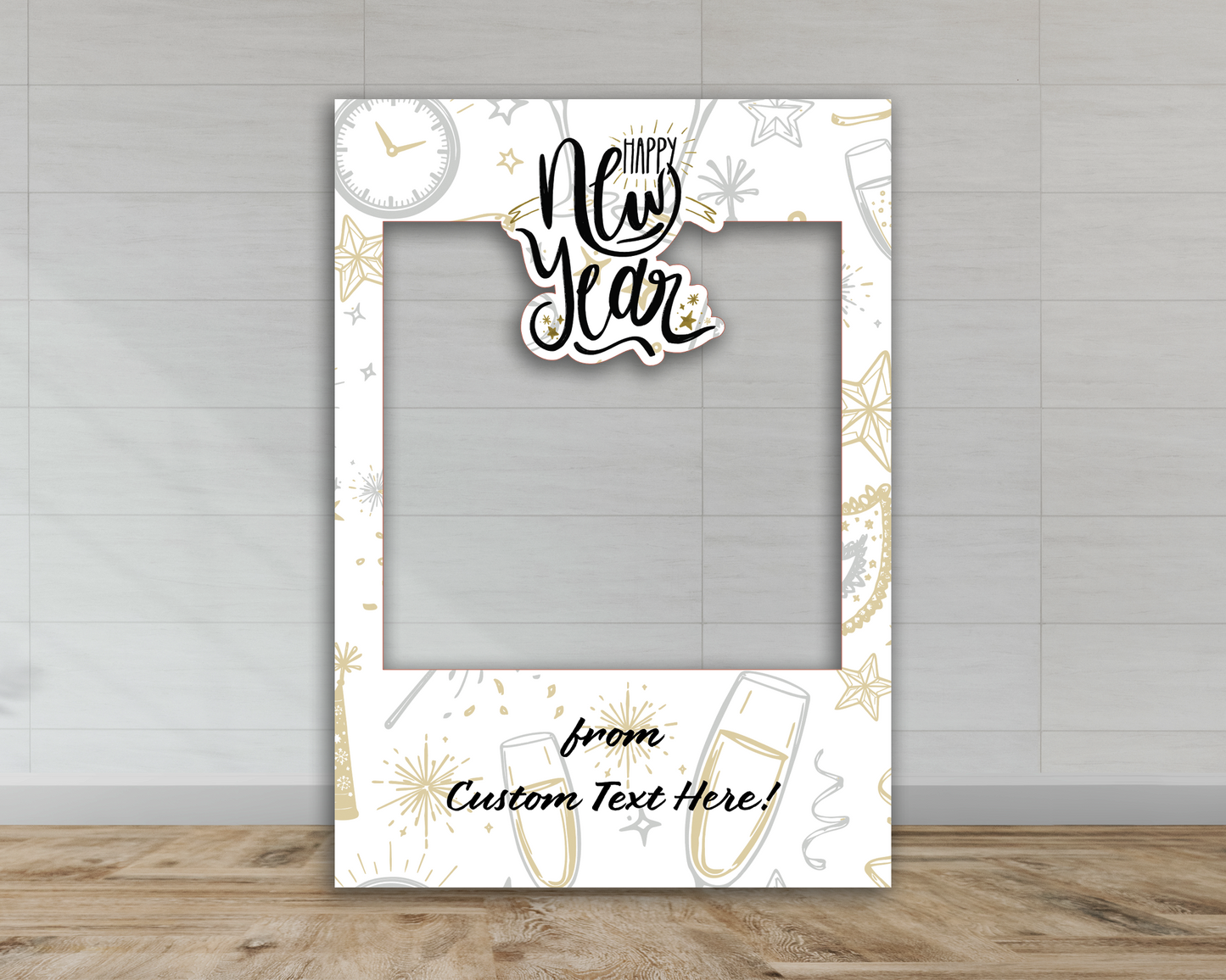 Happy New Year | Custom | Selfie Frame