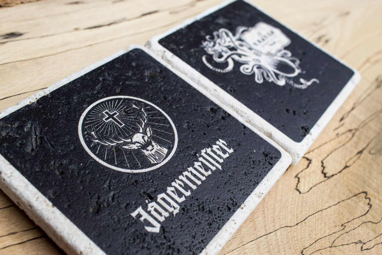 Stone Coasters: Spirits Collection (Set Of 4)