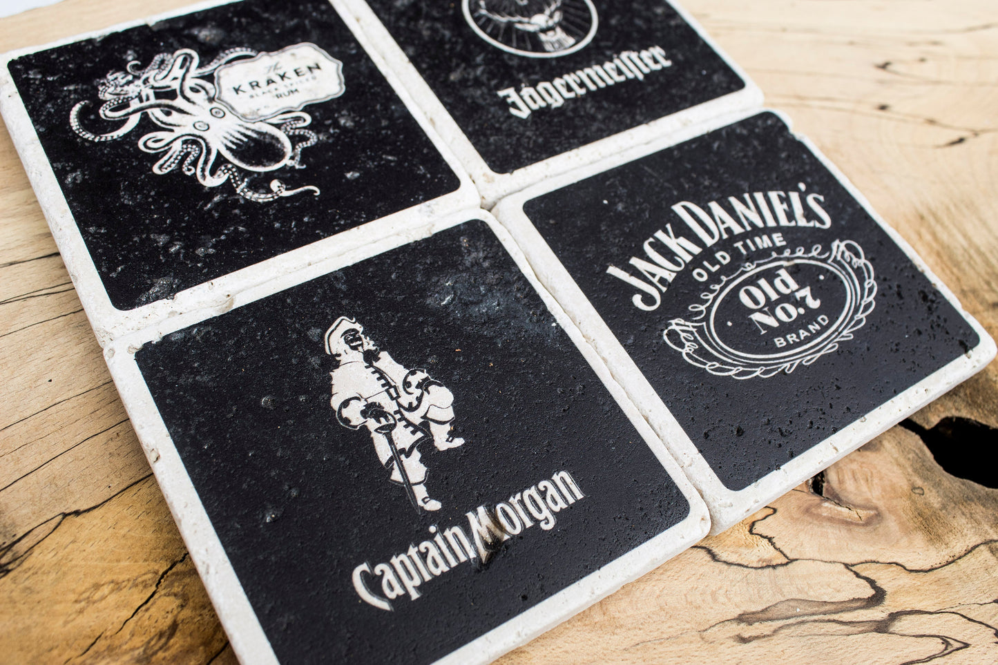Stone Coasters: Spirits Collection (Set Of 4)