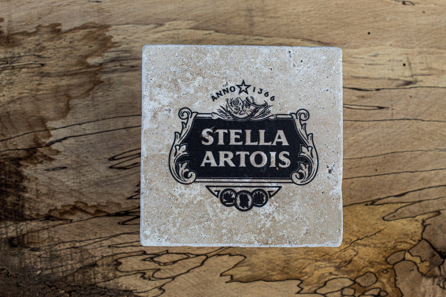 Stone Coasters: Beers Collection (Set Of 4)