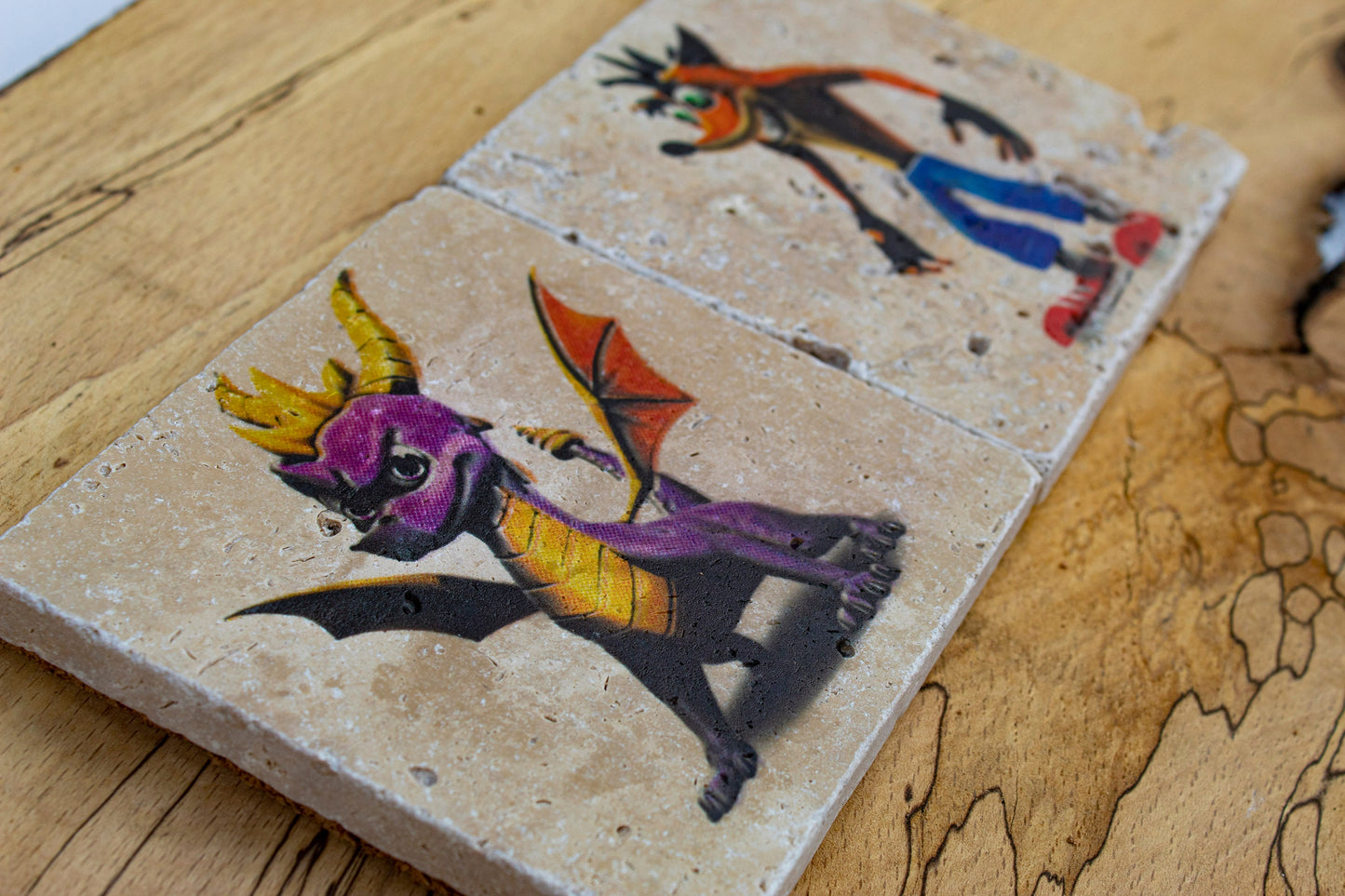 Stone Coasters: Retro Gaming Collection (Set Of 4)