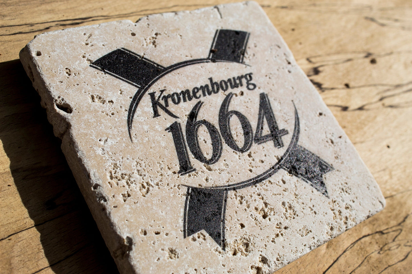Stone Coasters: Kronenbourg Collection (Set Of 4)