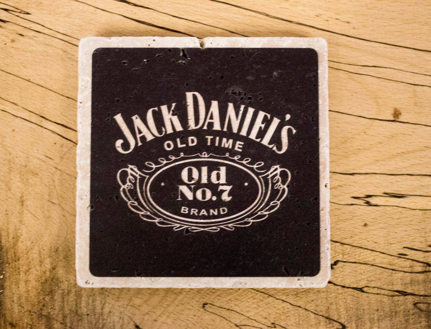 Stone Coasters: Jack Daniels Collection (Set Of 4) | Drinks Coasters