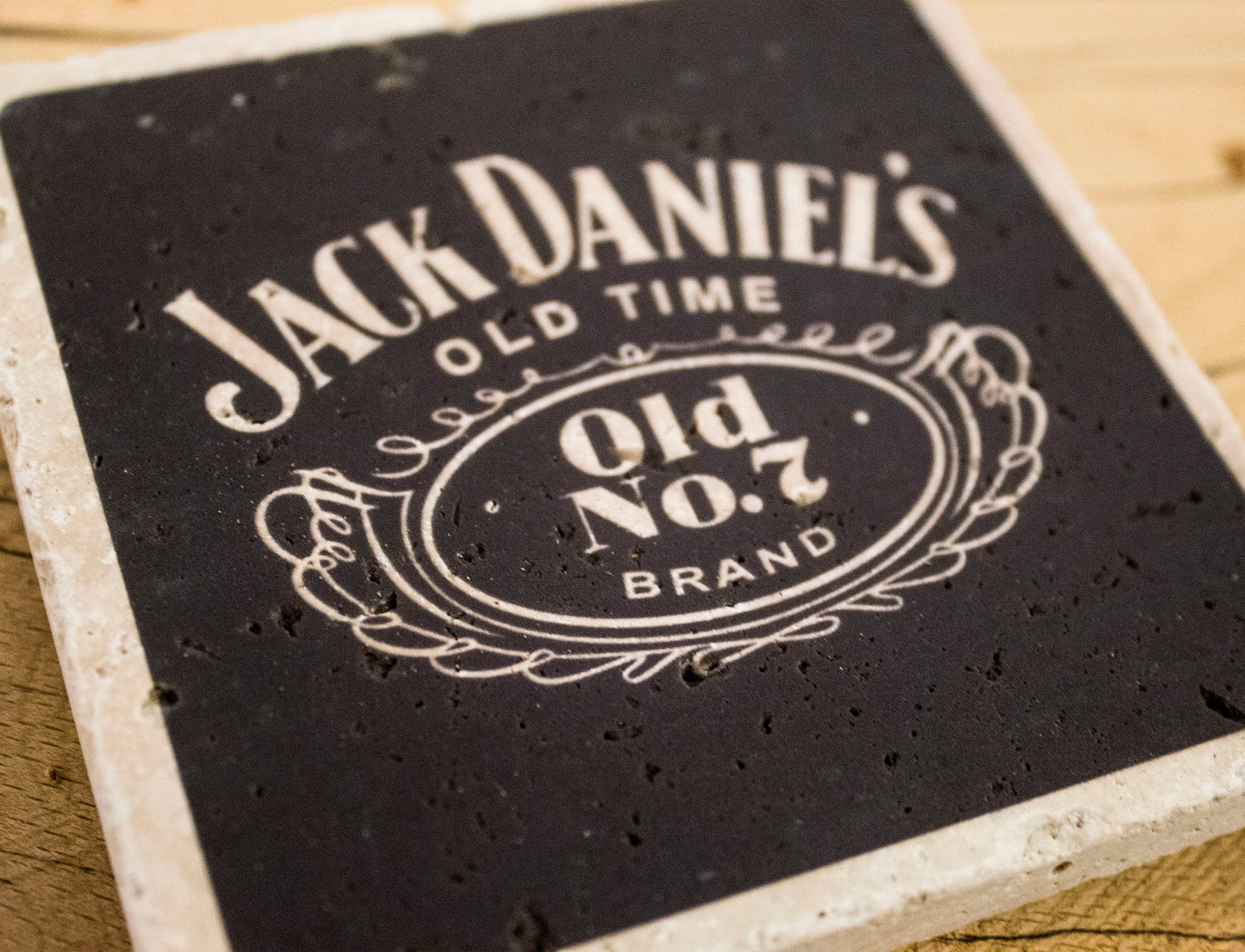 Stone Coasters: Jack Daniels Collection (Set Of 4) | Drinks Coasters