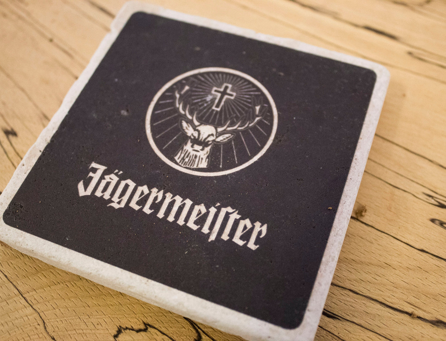 Stone Coasters: Jagermeister Collection (Set Of 4) | Drink Coasters