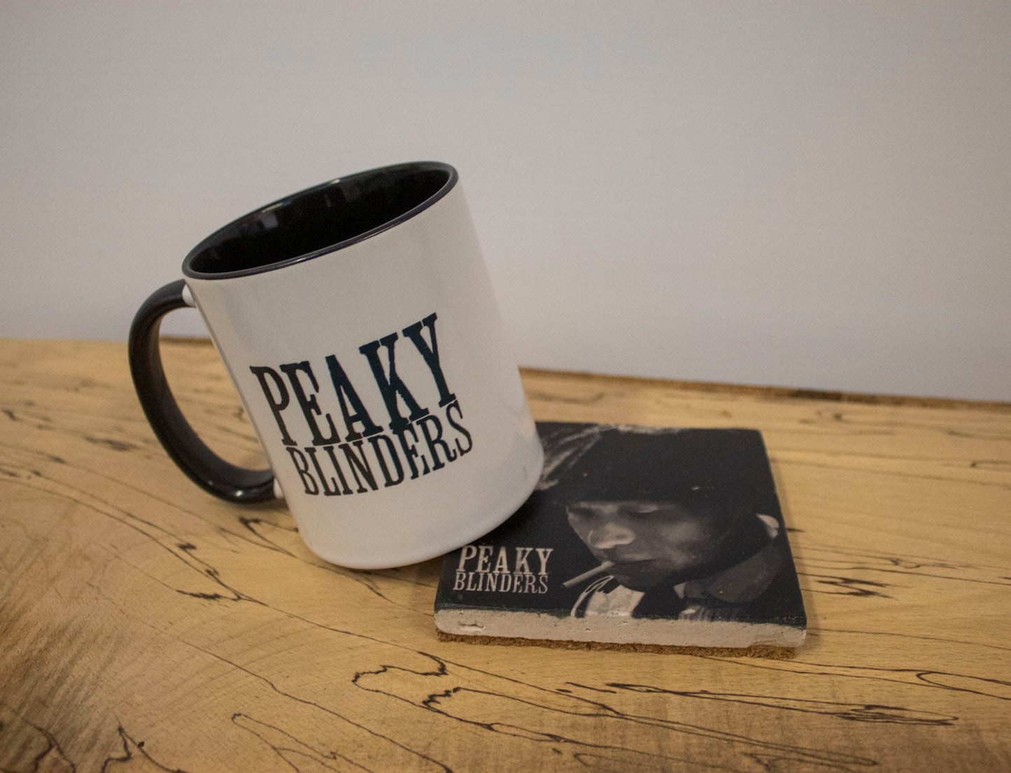 Stone Coasters & Mug Set: Tommy Shelby | Peaky Blinders Gift