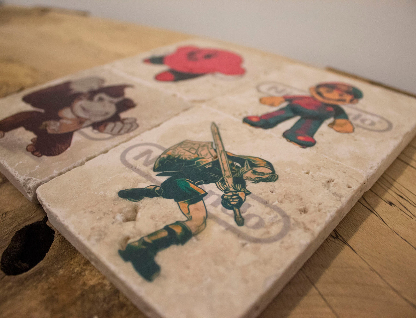 Stone Coasters: Nintendo Legends Collection (Set Of 4)