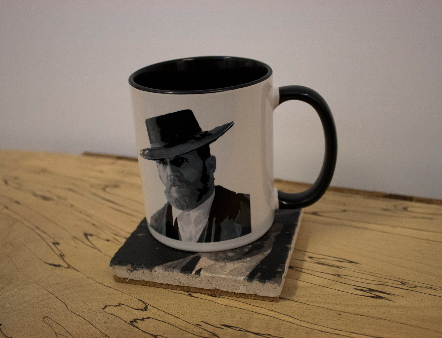 Stone Coasters & Mug Set: Alfie Solomons | Peaky Blinders Gift