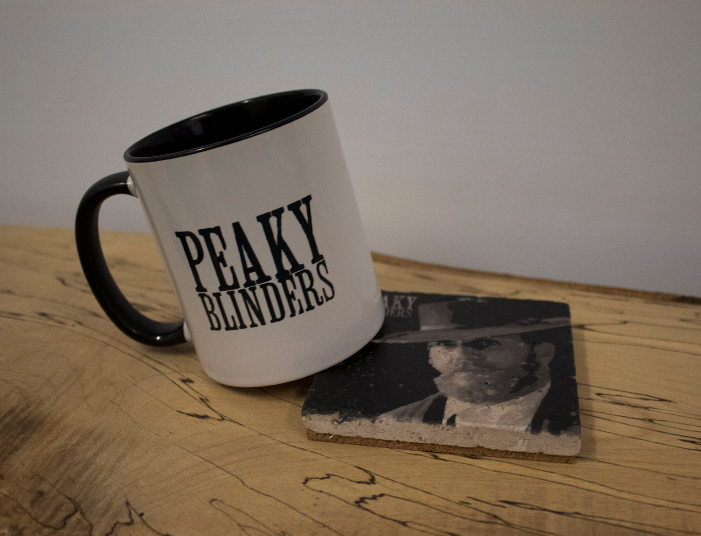 Stone Coasters & Mug Set: Alfie Solomons | Peaky Blinders Gift