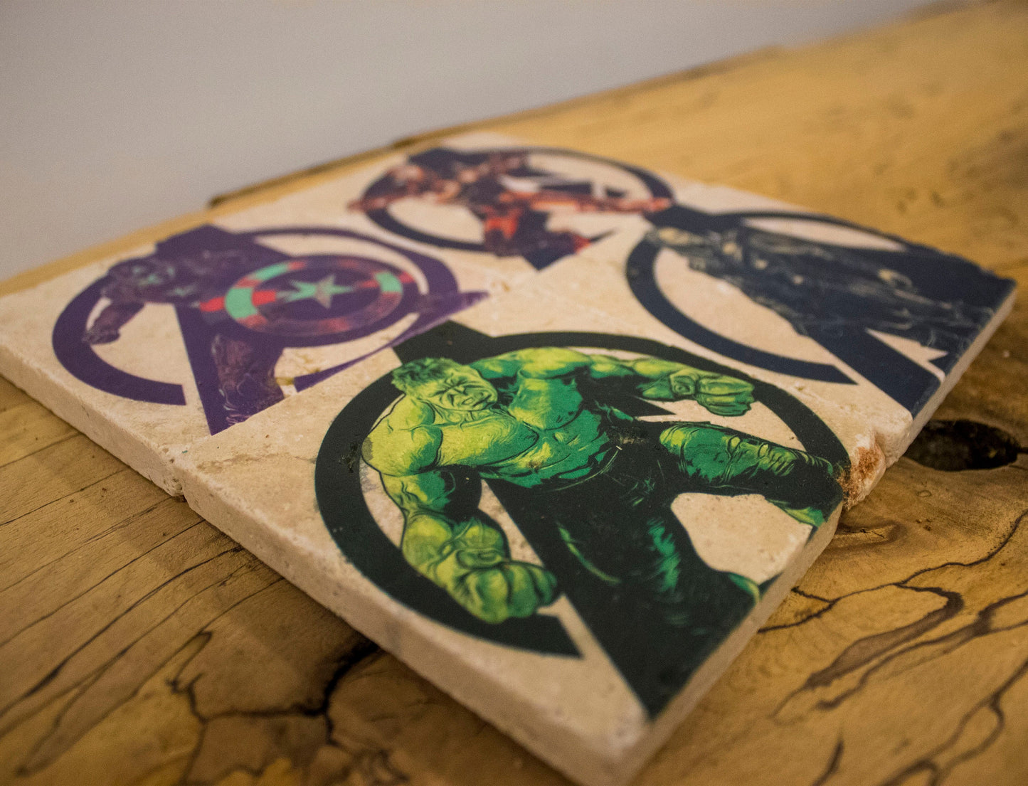 Stone Coasters: Marvel Avengers Collection (Set Of 4)