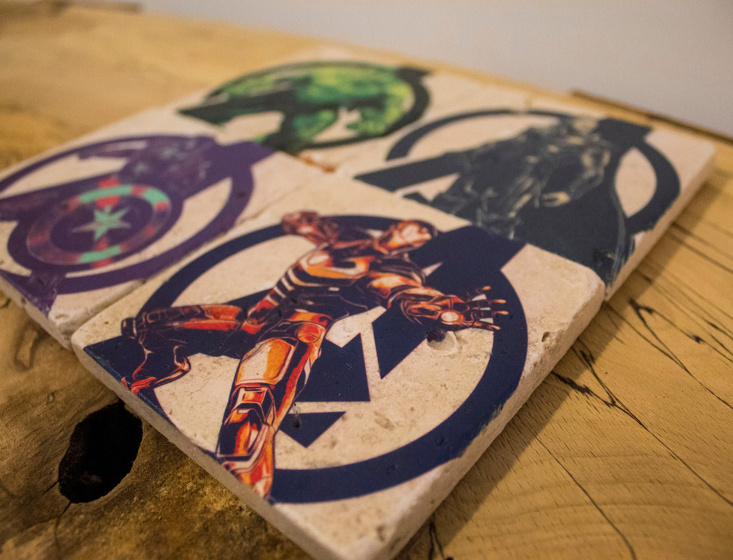 Stone Coasters: Marvel Avengers Collection (Set Of 4)