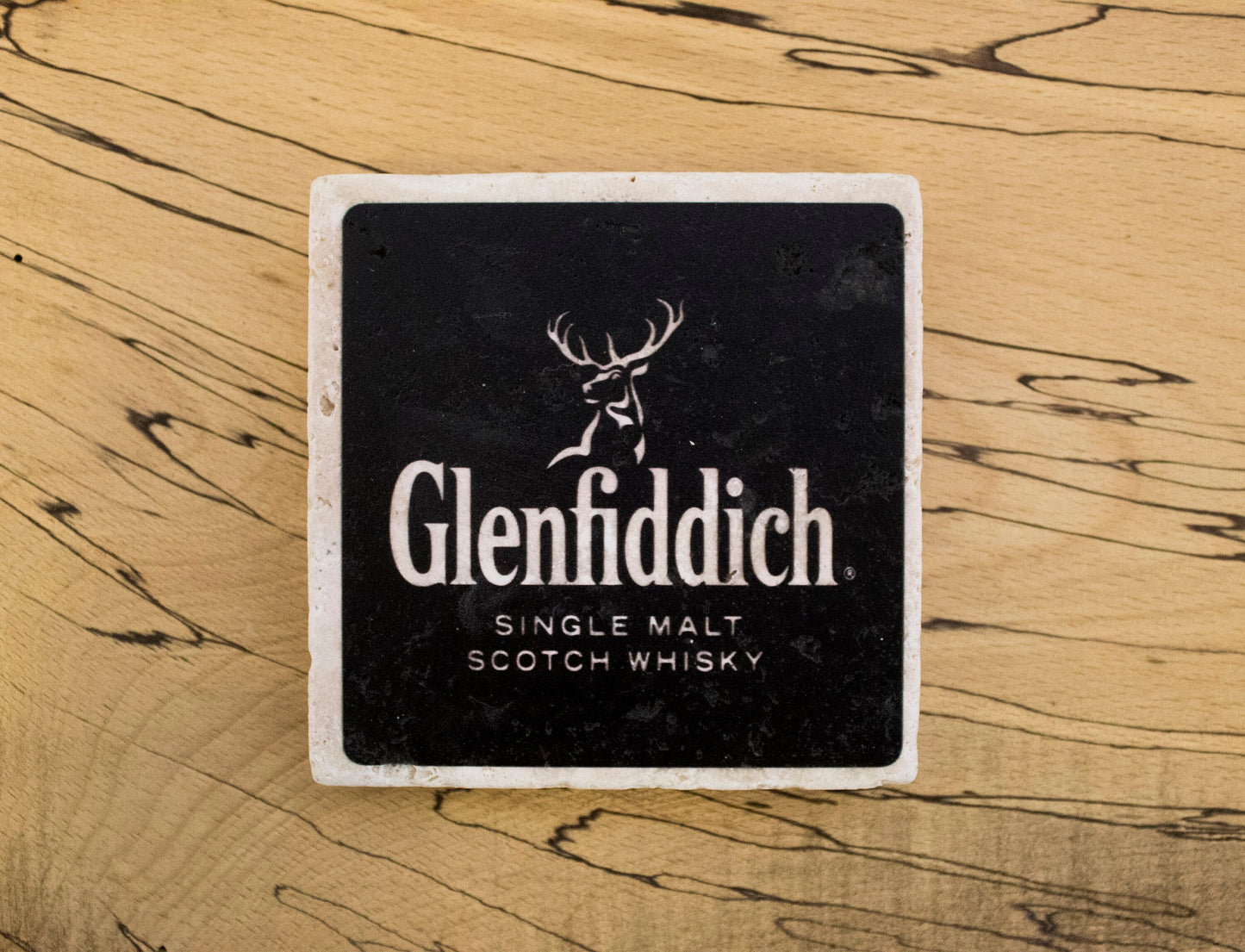 Stone Coasters: Glenfiddich Whiskey Collection (Set Of 4)