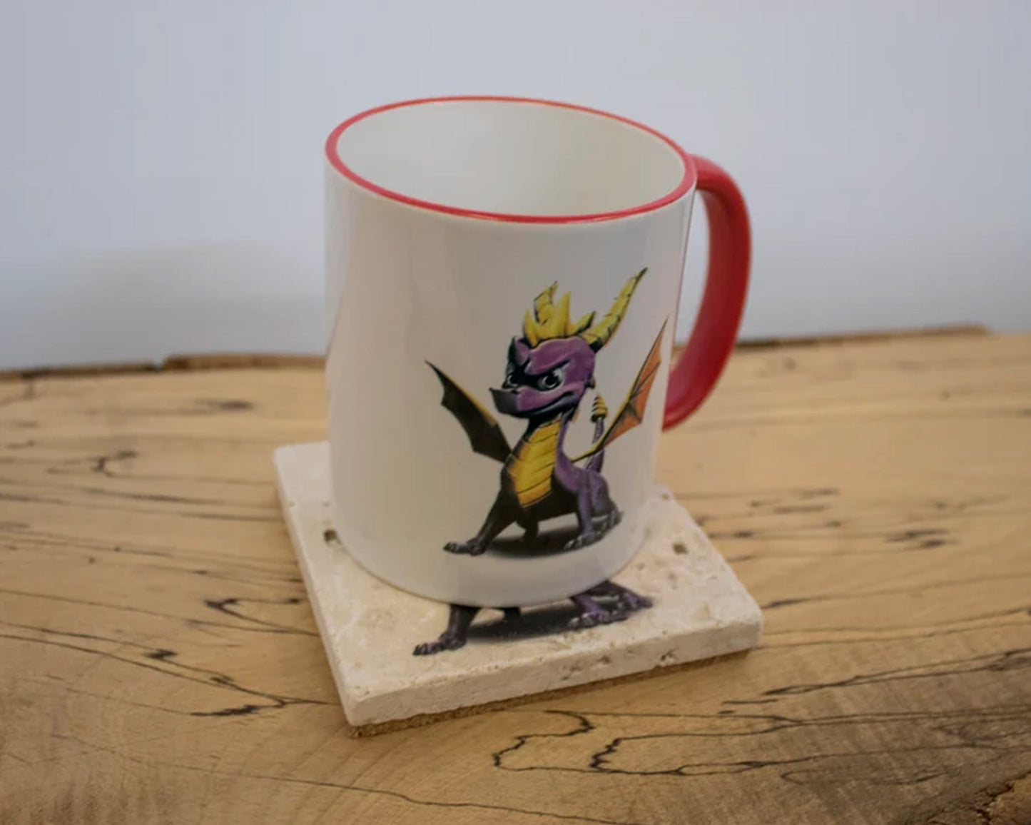 Spyro The Dragon Stone Coasters & Mug Set