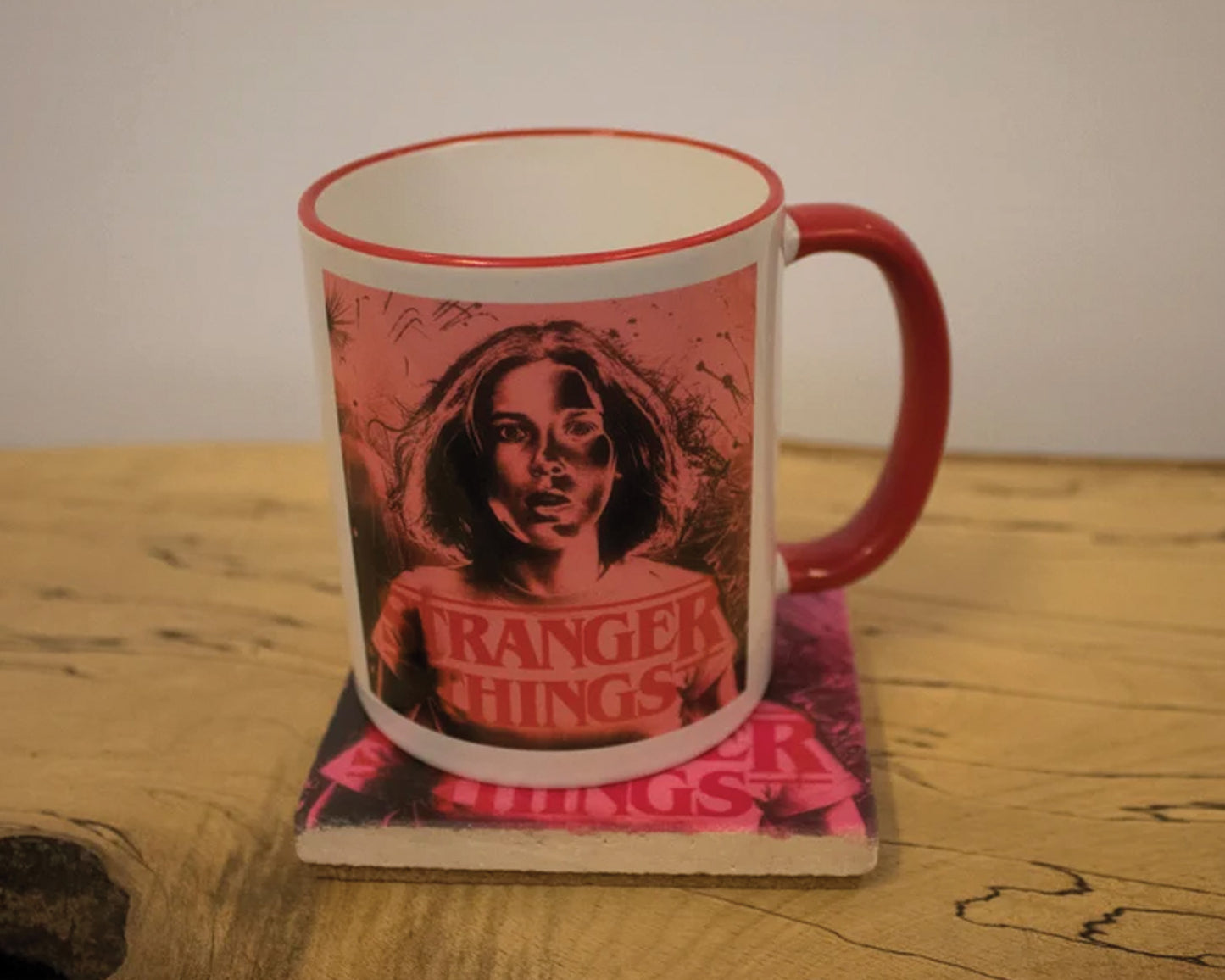 Eleven Stranger Things Stone Coasters & Mug Set