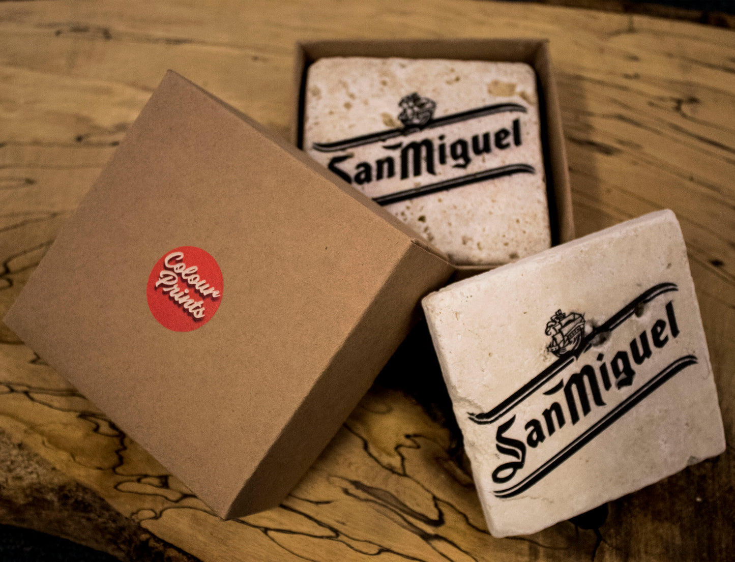 San Miguel Collection Stone Coasters (Set Of 4)