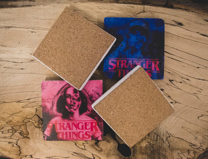 Stranger Things Stone Coasters (Set Of 4)