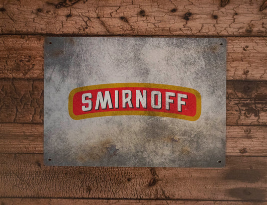 Smirnoff Metal Sign