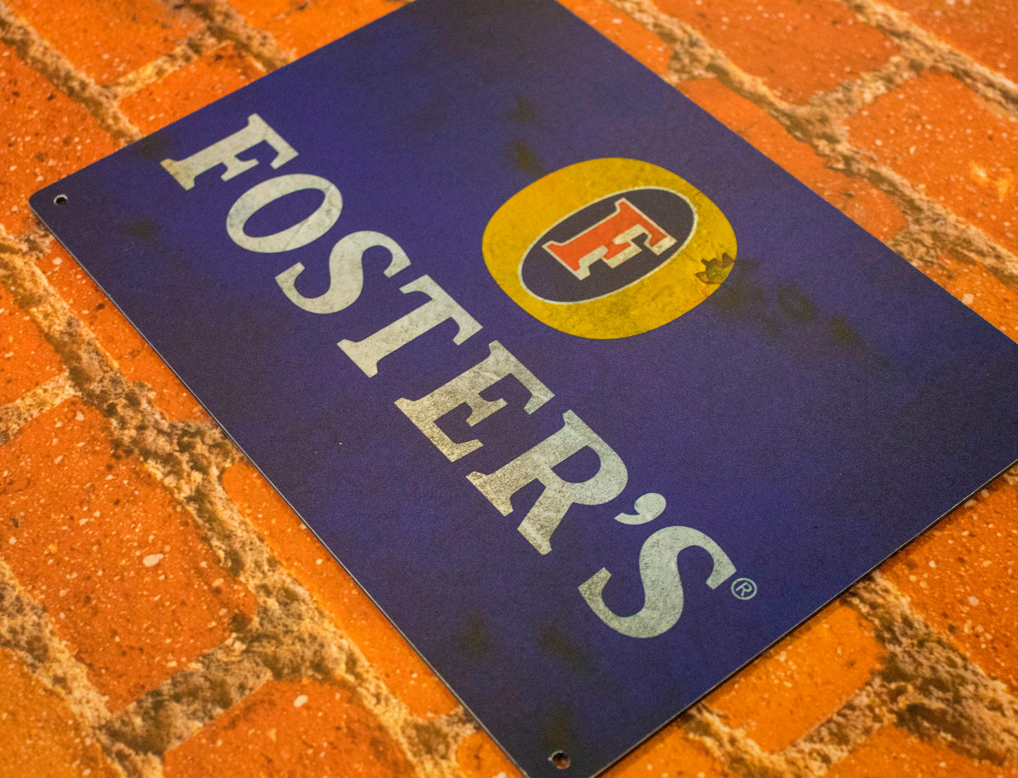 Fosters Metal Sign