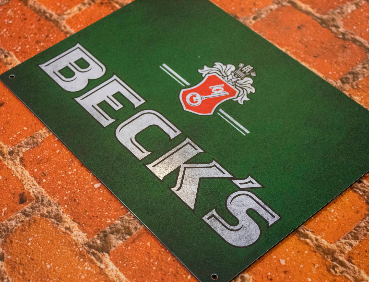 Becks Metal Sign