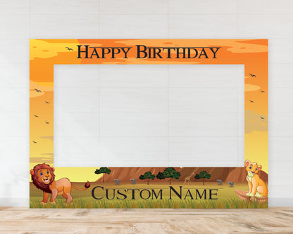 The Lion King Inspired  Landscape or Portrait Selfie Frame