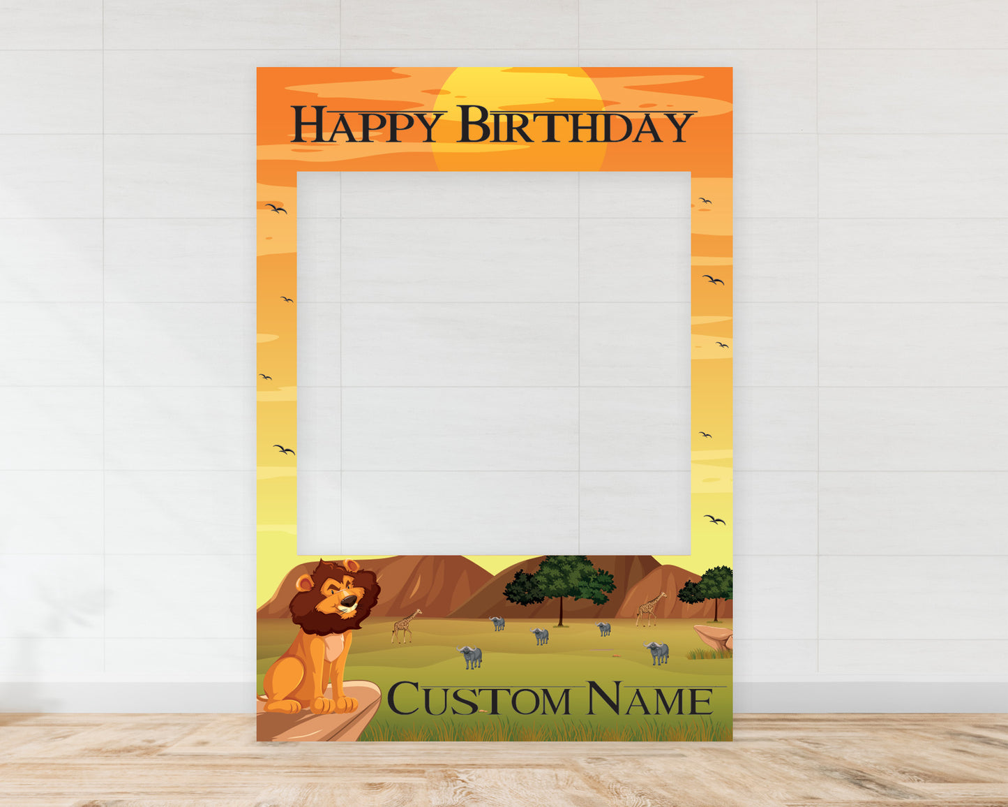 The Lion King Inspired  Landscape or Portrait Selfie Frame