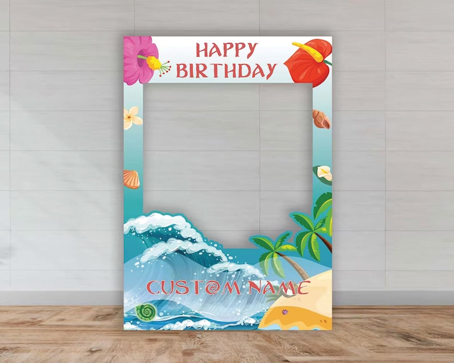 Moana Inspired Selfie Frame