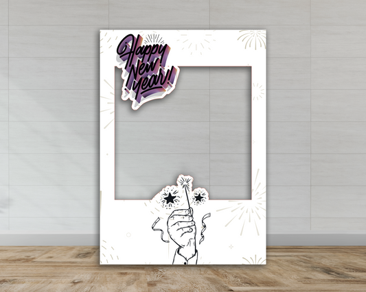 Happy New Year | Minimal | Selfie Frame