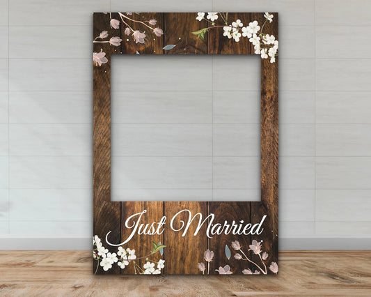 Wedding Selfie Frame | Just Married!