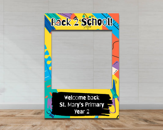 School Selfie Frame | Back 2 School!