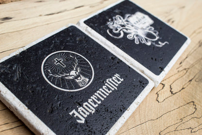 Stone Coasters: Spirits Collection (Set Of 4)