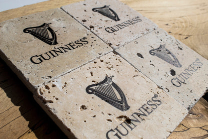 Stone Coasters: Guinness Collection (Set Of 4)