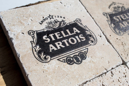 Stone Coasters: Stella Artois Collection (Set Of 4)