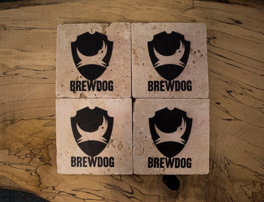 Stone Coasters: Brewdog Beer Collection (Set Of 4) | Drink Coasters