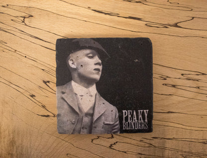 Stone Coasters & Mug Set: John Shelby | Peaky Blinders Gift